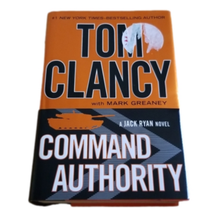 Tom Clancy Command Authority Hardcover Book